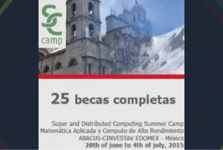 25 becas completas para SC-CAMP 2015