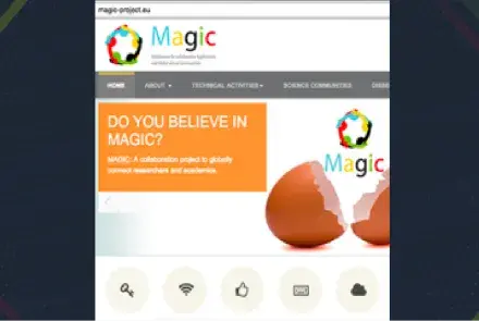 MAGIC en la Web