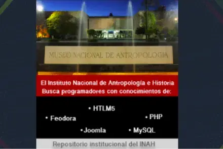 INAH busca programadores en la ciudad de México