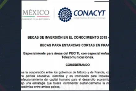 Becas para estancias cortas en Francia