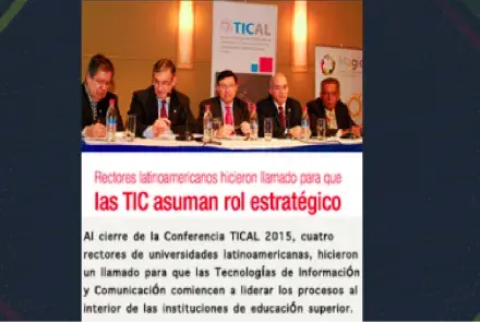 Rectores latinoamericanos hicieron llamado para que las TIC asuman rol estratégico