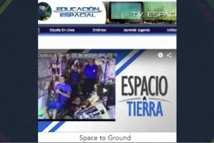 Espacio a Tierra Space to Ground