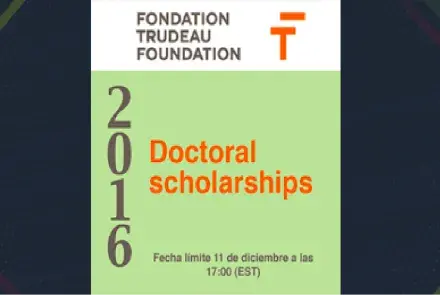 Alerta de fondos: 2016 Doctoral Scholarships
