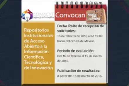 Convocan a desarrollar los Repositorios Institucionales de Acceso Abierto a la Información Científica, Tecnológica y de Innovación