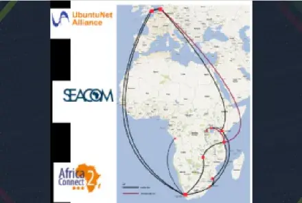 UbuntuNet Alliance and SEACOM partner in providing connectivity for research and education in Eastern and Southern Africa through AfricaConnect2