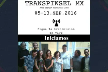 Inicia Transpiksel un festival transgresor