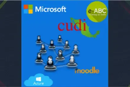 CUDI, Microsoft y e-ABC Learning unen esfuerzos para que las instituciones miembros CUDI utilicen las funcionalidades de Office 365 integradas con Moodle, en Azure