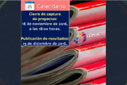 Convocatoria: Fondo Concursable para el Posicionamiento Nacional e Internacional de Revistas de Ciencia y Tecnología Editadas en México