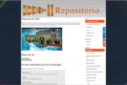 Un año + del Repositorio Institucional CUDI y juntos seguiremos Σ