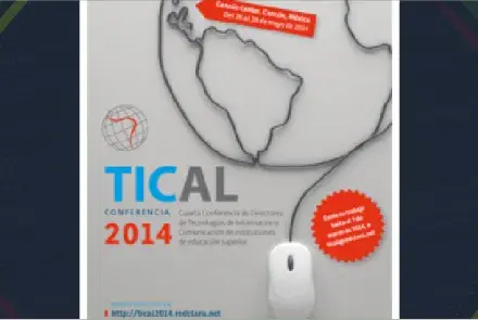 Libro de actas y presentaciones TICAL2016