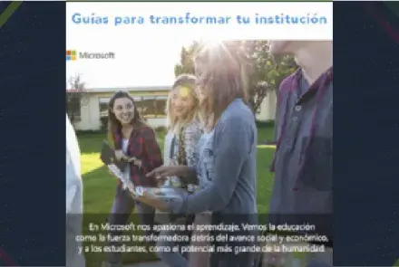 Guías para transformar tu institución