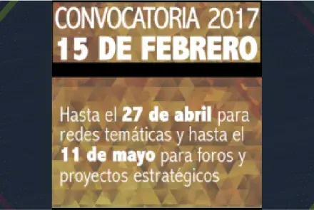 Convocatoria CYTED 2017