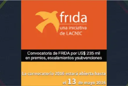 Subvención de US$20,000 del Programa FRIDA