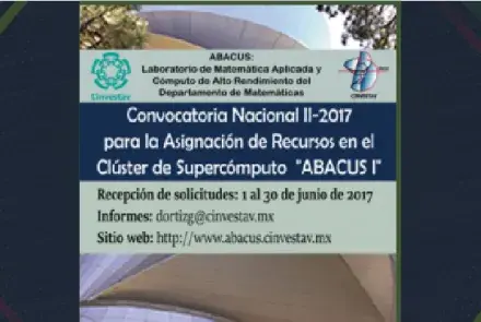 Convocatoria Nacional II-2017 “ABACUS I”
