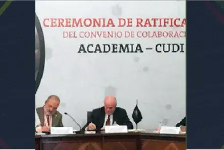 Ratificaciones organización CUDI