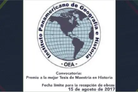 Convocatoria: Premio a la mejor Tesis de Maestría en Historia