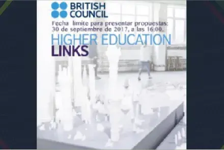 British Council lanza la convocatoria Higher Education Links