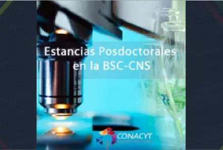 Convocatoria para Estancias Posdoctorales en la BSC-CNS