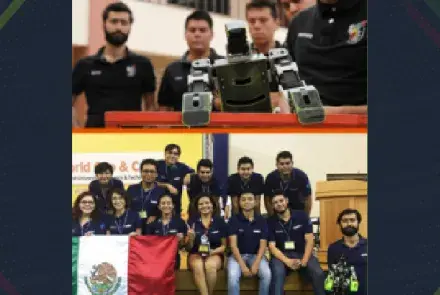 Impone robot mexicano récord de salto en competencia internacional