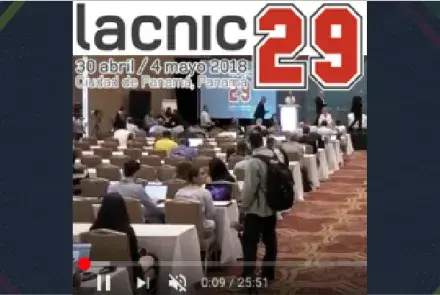 Presentaciones y vídeos LACNIC29