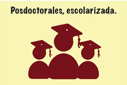 Posdoctorales, escolarizada