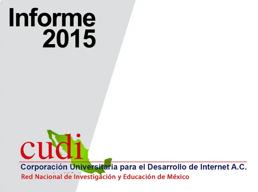 Informe CUDI 2015